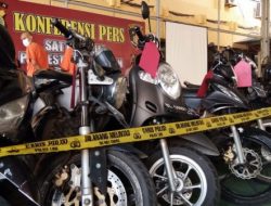 Tidak Mampu Menunjukkan Kelengkapan Dokumen, Polresta Banda Aceh Mengamankan 10 Unit Sepeda Motor