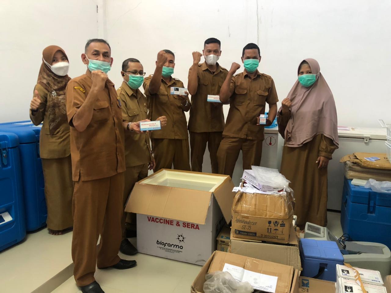 Aceh Besar Terima 1.960 Dosis Vaksin Moderna