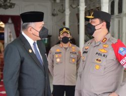 Kapolda Aceh Kunjungi Gubernur Aceh Bahas Strategi Penanganan Covid-19 Dan Pemulihan Ekonomi Aceh