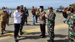 Asisten III Sekda Aceh Sambut Menteri KKP di Bandara Malikussaleh