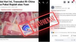 Disinformasi Transaksi di Indonesia Bisa Pakai Mata Uang Cina