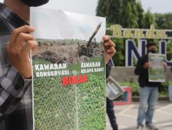Foto : Aksi Damai Untuk Perlindungan Suaka Margasatwa Rawa Singkil