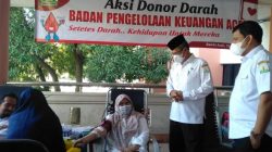 Hari Ini, 131 ASN Pemerintah Aceh Donorkan Darah