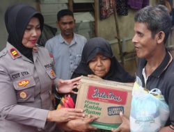 Meriahkan HUT Ke 74, Polwan Polresta Banda Aceh Laksanakan Bhakti Sosial