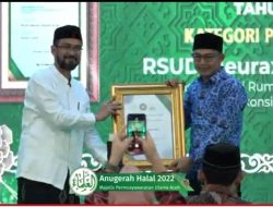 RSUD Meraxa Terima Anugerah Halal MPU Aceh