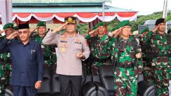Kapolresta Banda Aceh Hadiri Kegiatan Tradisi Peleton Beranting Yudha Wastu Pramuka Jaya dan Peringatan Hari Infanteri ke – 74 TA 2022