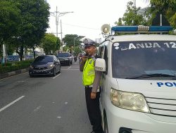 Layani Pengguna Jalan Raya, Satlantas Polresta Banda Aceh Lakukan Ini