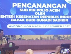 Pj Gubernur Imbau Bupati dan Wali Kota Dukung Penuntasan Vaksinasi Polio Bagi Anak