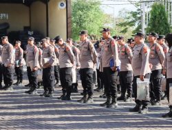 Cek Kesiapan Personel Strong Poin Saat Hujan, Wakapolresta Banda Aceh Lakukan Sidak