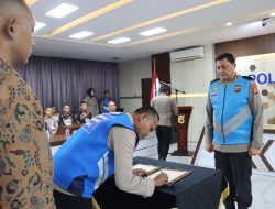 Kapolda Aceh Pimpin Penandatanganan Pakta Integritas Penerimaan SIPSS 2023