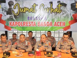 Keluhan Warga Darul Imarah ditanggapi Oleh Kapolresta Banda Aceh, Mulai Soal Banjir hingga Balap Liar dan Judi Online
