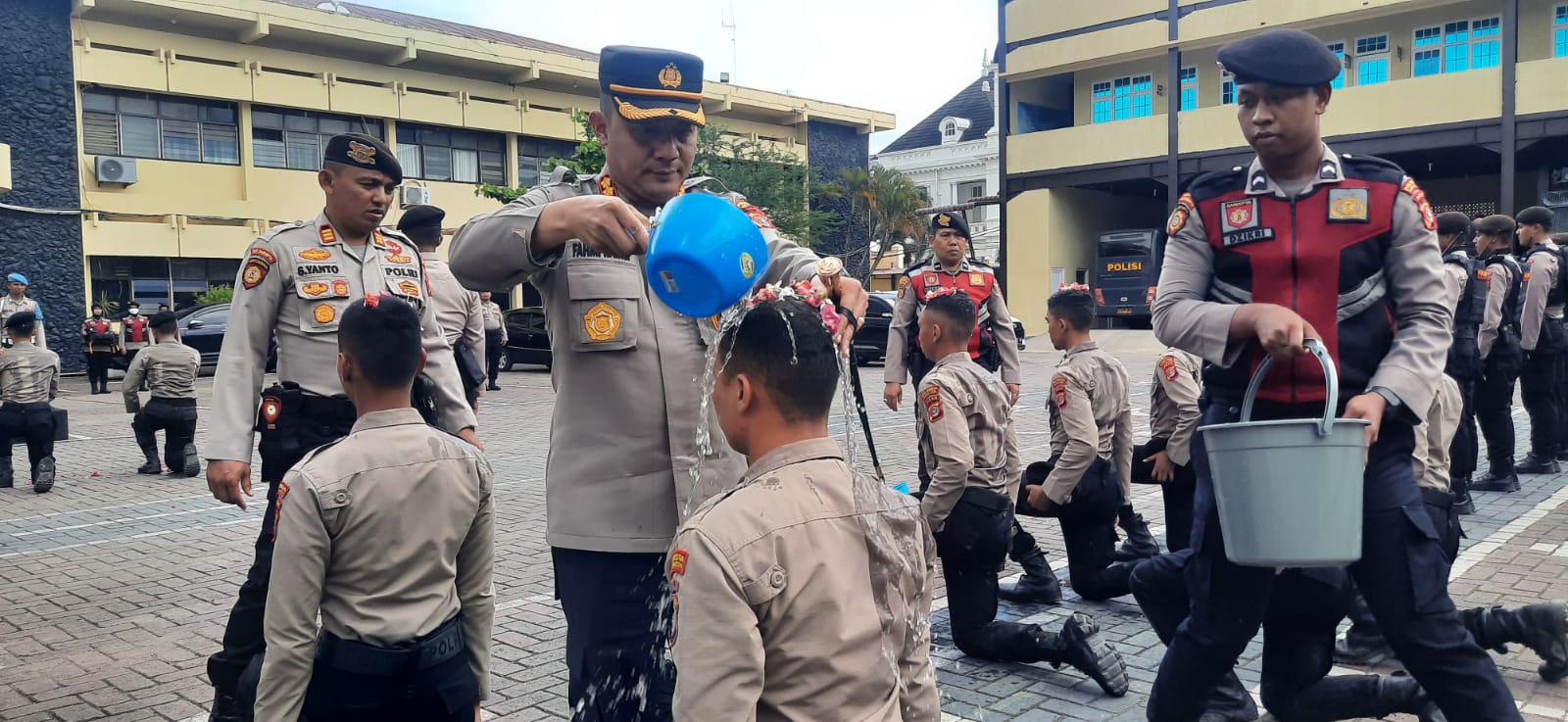 Bina Tradisi Pengenalan Lingkungan, Ini Pesan Kapolresta Banda Aceh Kepada Bintara Remaja Angkatan 48