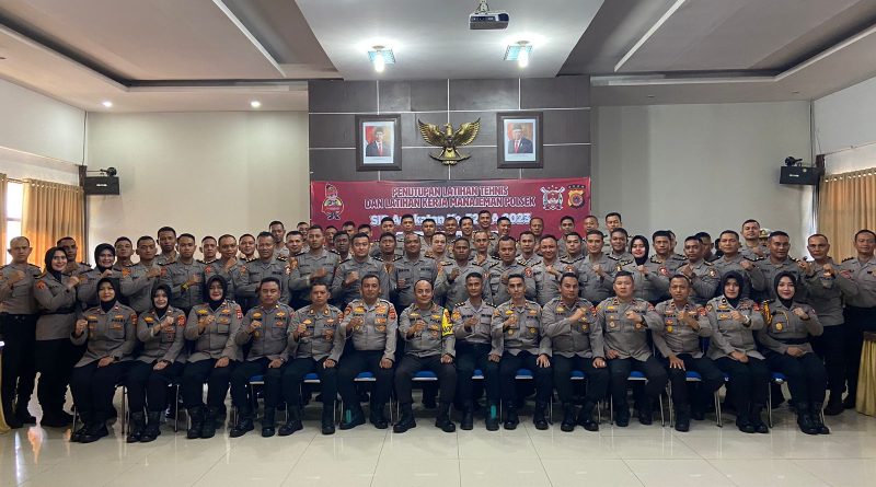 Kapolresta Banda Aceh Tutup Kegiatan Latnis dan Latja Siswa SIP Angkatan 52 T.A 2023
