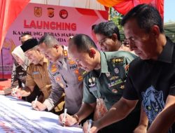 Polresta Banda Aceh Kembali Luncurkan Kampung Bebas Narkoba Ke-13 di Gampong Mulia